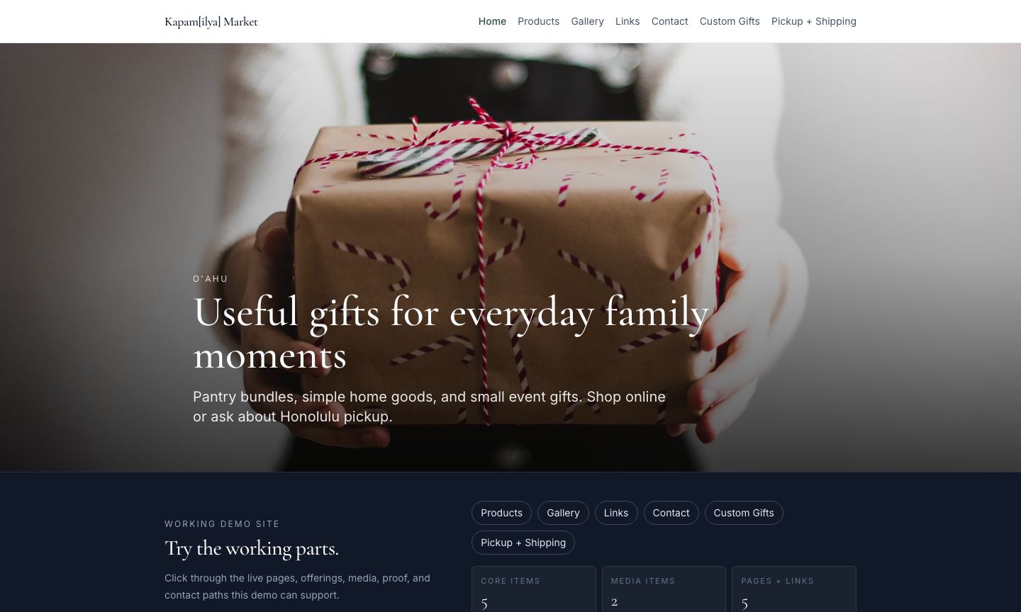 Kapamilya Market — Retail demo site